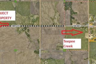 Commercial Land for Sale, Se-1-74-4-W6 Hwy 674, Teepee Creek, AB