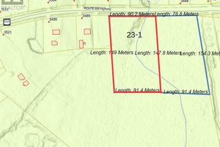 Land for Sale, Lot 23-1 3521 Route 505, Richibucto Village, NB
