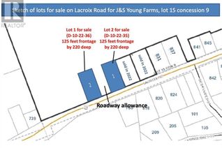 Commercial Land for Sale, Lot 1 Lacroix Road, Hammond, ON