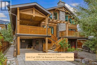 Condo Townhouse for Sale, 1235 1st Avenue #3, Canmore, AB