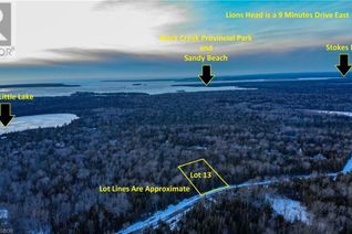 Land for Sale, Lot 13 Trillium Crossing, Northern Bruce Peninsula, ON