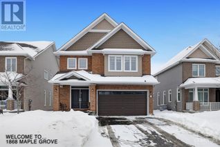 Detached House for Sale, 1868 Maple Grove Road, Ottawa, ON