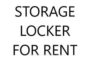 Locker for Rent, 90 Trinity St #P2 #22, Toronto, ON