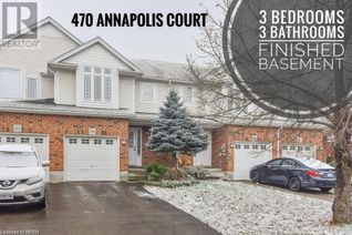 Freehold Townhouse for Rent, 470 Annapolis Court, Waterloo, ON