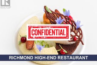 Restaurant Non-Franchise Business for Sale, 10962 Confidential, Richmond, BC
