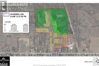 Land for Sale, Lot 18 Mayfair Avenue South, LaSalle, ON