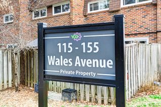 Condo Townhouse for Sale, 119 Wales Ave #42, Markham, ON