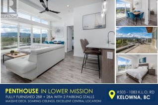 Condo Apartment for Sale, 1083 Klo Road #503, Kelowna, BC