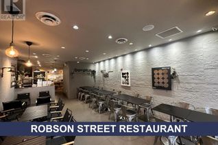 Restaurant Non-Franchise Business for Sale, 1725 Robson Street #1, Vancouver, BC