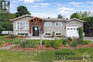 House for Sale, 2321 Concession 1 Road, Plantagenet, ON
