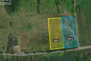 Land for Sale, 2 Acres Sargent Road, Escuminac, NB