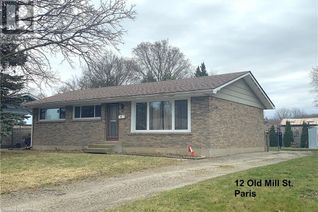 House for Rent, 12 Old Mill Street, Paris, ON