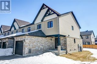 Freehold Townhouse for Sale, 197 Darquise Street, Rockland, ON