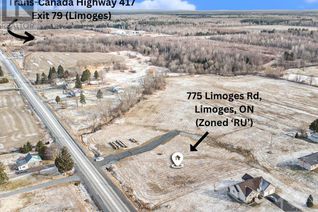 Commercial Land for Sale, 775 Limoges Road, Limoges, ON