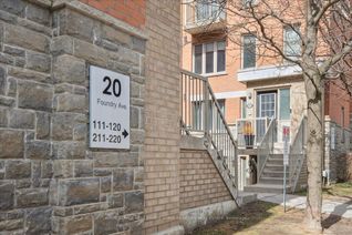 Condo for Sale, 20 Foundry Ave #111, Toronto, ON