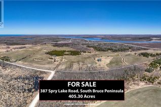 Commercial Farm for Sale, 387 Spry Lake Road, South Bruce Peninsula, ON