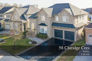 House for Sale, 58 Claridge Cres, Whitby, ON