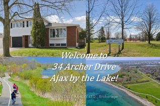 Sidesplit for Sale, 34 Archer Dr, Ajax, ON