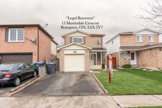 House for Sale, 13 Martindale Cres, Brampton, ON