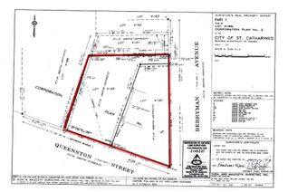 Commercial Land for Sale, 189-191 Queenston St, St. Catharines, ON