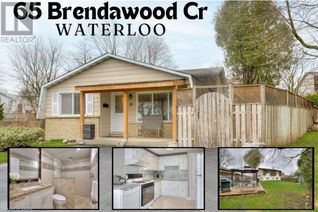 Property for Sale, 65 Brendawood Crescent, Waterloo, ON