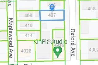 Land for Sale, 407 Oxford Avenue, Fort Erie, ON