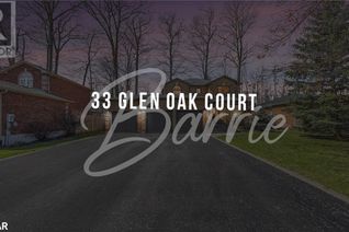 Detached House for Sale, 33 Glen Oak Court, Barrie, ON