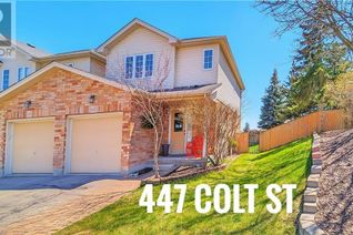 Freehold Townhouse for Sale, 447 Colt Street, Waterloo, ON