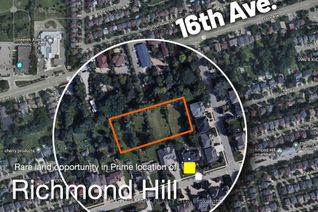 Vacant Residential Land for Sale, Lot 23 Part Of Duncan/16th Rd, Richmond Hill, ON