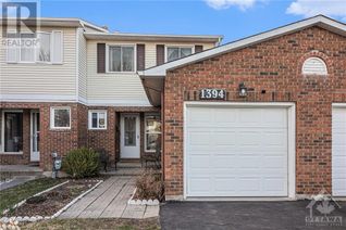 Freehold Townhouse for Sale, 1394 Coulter Place, Ottawa, ON