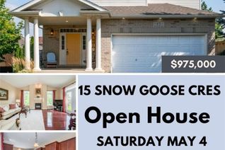Detached House for Sale, 15 Snow Goose Crescent, Elmira, ON