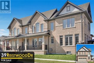 Detached House for Sale, 39 Reistwood Drive Drive, Kitchener, ON