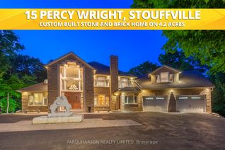 Detached House for Sale, 15 Percy Wright Rd Rd, Whitchurch-Stouffville, ON