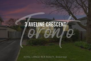 Detached House for Sale, 3 Aveline Cres, Toronto, ON