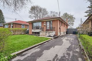 Bungalow for Sale, 11 Jackmuir Cres, Toronto, ON