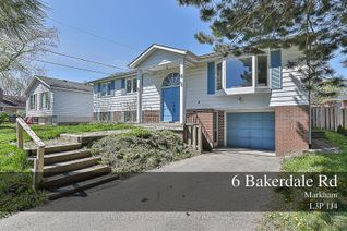 Detached House for Sale, 6 Bakerdale Rd, Markham, ON
