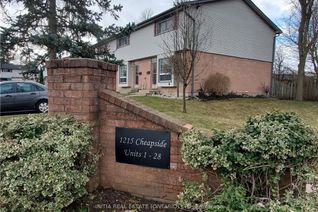 Freehold Townhouse for Sale, 1215 Cheapside St #2, London, ON