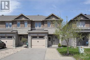Townhouse for Sale, 458 Barrick Hill Road, Ottawa, ON