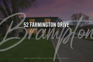 House for Sale, 52 Farmington Dr, Brampton, ON