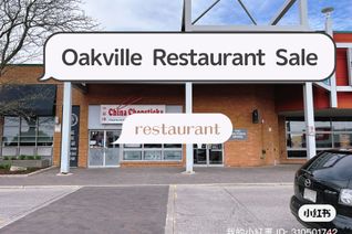 Restaurant Non-Franchise Business for Sale, 1011 Upper Middle Rd E #E7, Oakville, ON