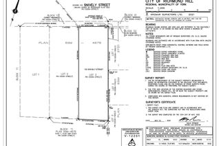 Land for Sale, 155 Snively St, Richmond Hill, ON