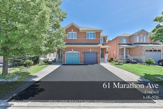 Semi-Detached House for Sale, 61 Marathon Ave, Vaughan, ON