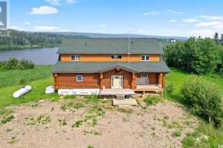 House for Sale, Scenic Martins Lake Waterfront Log Home, Leask Rm No. 464, SK