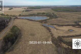 Commercial Farm for Sale, S25 & N24 Both 81-19-W5 Twp 814 Township, Nampa, AB