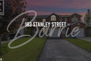 Freehold Townhouse for Sale, 183 Stanley Street, Barrie, ON