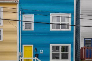Freehold Townhouse for Sale, 72 Pleasant Street, St.John’s, NL