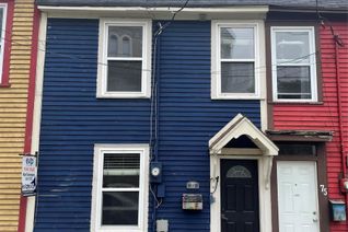Freehold Townhouse for Sale, 73 Queens Road, St. John's, NL