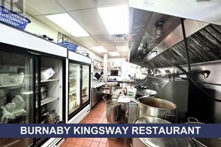 Restaurant Non-Franchise Business for Sale, 6462 Kingsway #105, Burnaby, BC