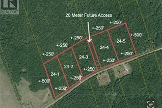 Vacant Residential Land for Sale, Lot 24-3 Ch Renauds Mills, Saint-Grégoire, NB