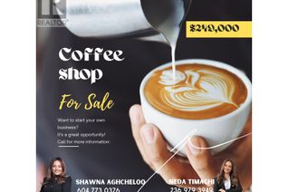 Coffee/Donut Shop Business for Sale, 1105 Confidential, Coquitlam, BC
